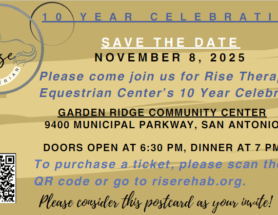RISE Therapeutic Equestrian Center's 10 Year Celebration